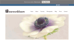 Desktop Screenshot of leavesnbloom.com